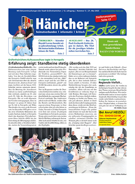 Hänicher Bote | Mai-Ausgabe 2025
